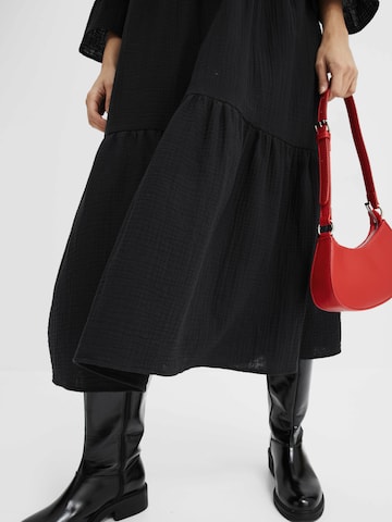 bonprix Kleid in Schwarz