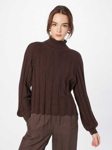 Esmé Studios Sweater 'Pana' in Brown: front