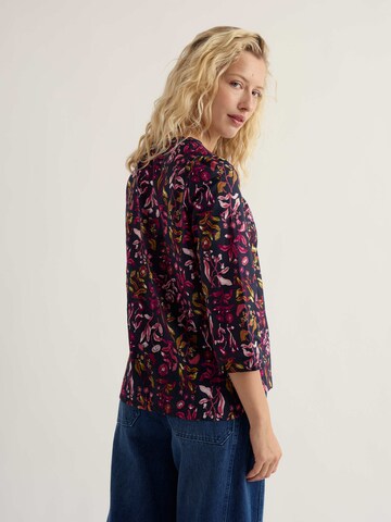 Seasalt Cornwall Blúz 'Watercolour Sketch' - kék