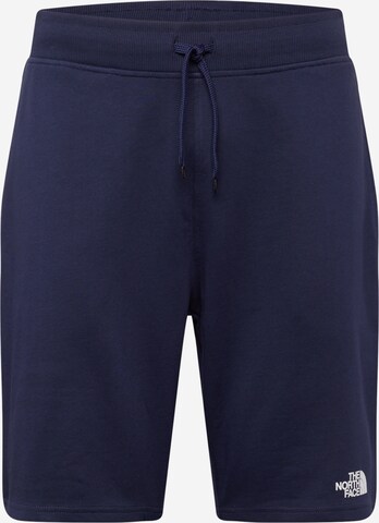 THE NORTH FACE Trousers in Blue: front