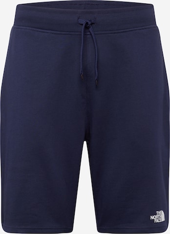 THE NORTH FACE Regular Broek in Blauw: voorkant