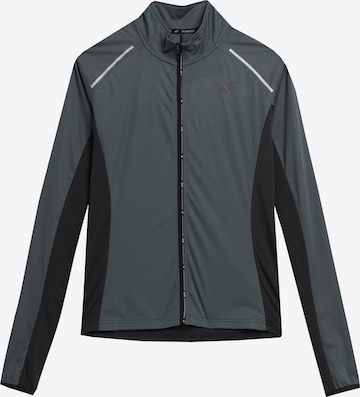 4F Sportsweatjacke in Grau: predná strana