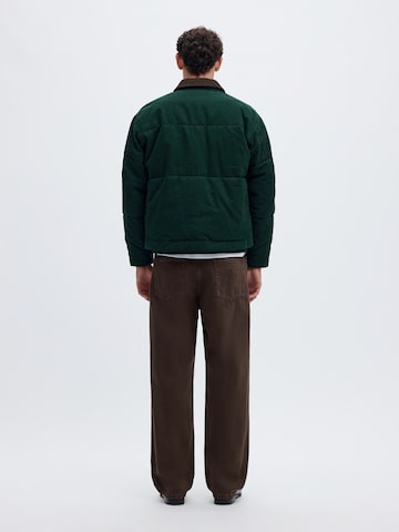 SELECTED - Chaqueta de entretiempo 'SLMGRANT' en verde