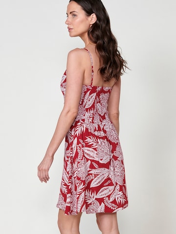 Robe d’été KOROSHI en rouge