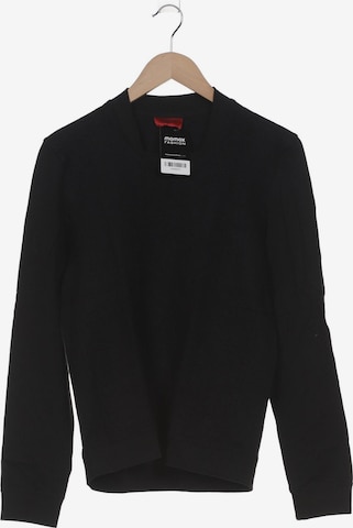 HUGO Sweatshirt & Zip-Up Hoodie in M in Black: front