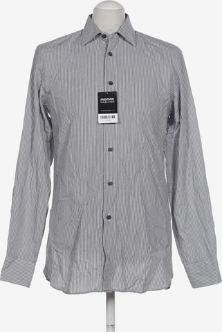 DKNY Button Up Shirt in M in Grey: front