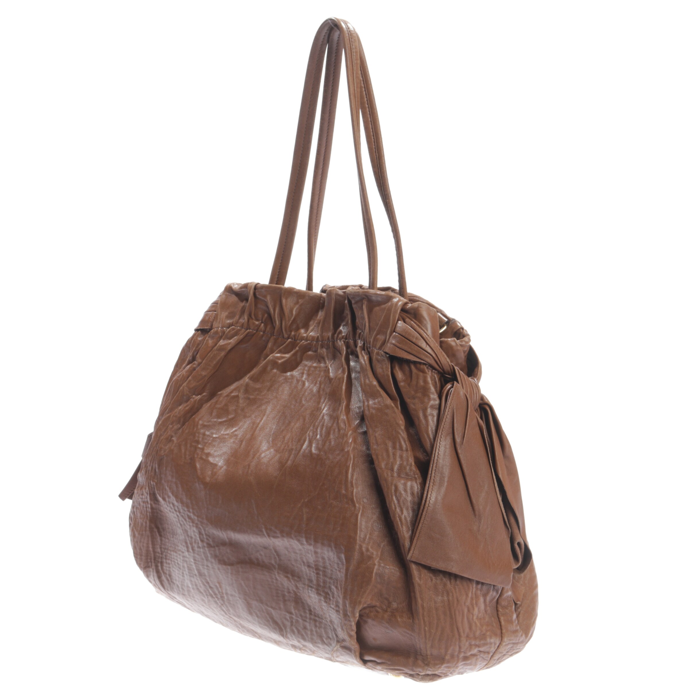 PRADA Bag in One size in Brown