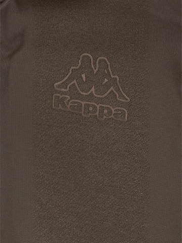 KAPPA Trui ' Logo Soju ' in Bruin: voorkant