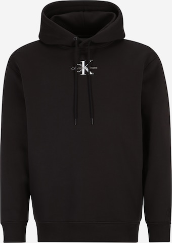 Calvin Klein Jeans Plus - Sudadera en negro: frente