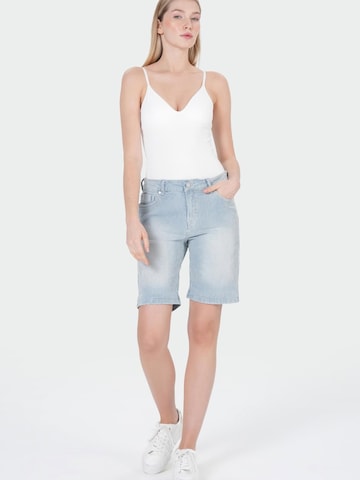 M.O.D MIRACLE OF DENIM - regular Vaquero en azul: frente
