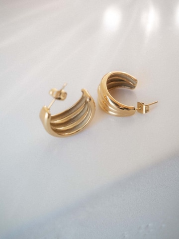 PURELEI - Pendientes 'Fused' en oro
