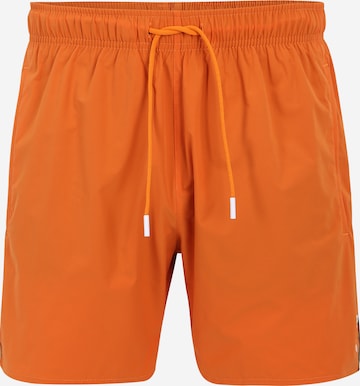 Shorts de bain 'Iconic' BOSS Black en orange : devant