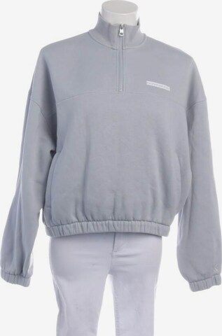 Calvin Klein Sweatshirt & Zip-Up Hoodie in L in Grey: front
