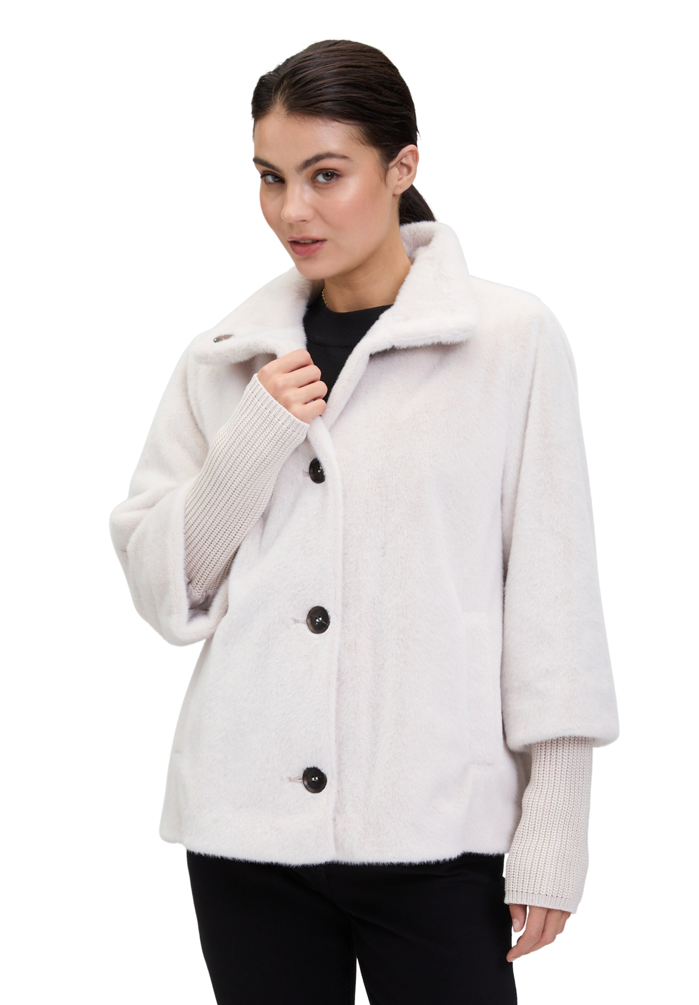 Betty Barclay Between-Season Jacket in White: front