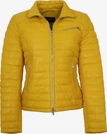 Jilani Between-Season Jacket 'Kova' in Yellow: front