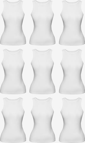 Erdem Top in White: front