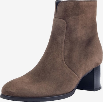 GABOR Enkellaarsjes in Bruin: voorkant