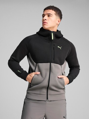 Veste de survêtement 'Pumatech' PUMA en gris : devant