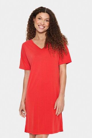 SAINT TROPEZ Kjole 'Abbie' i orange: forside