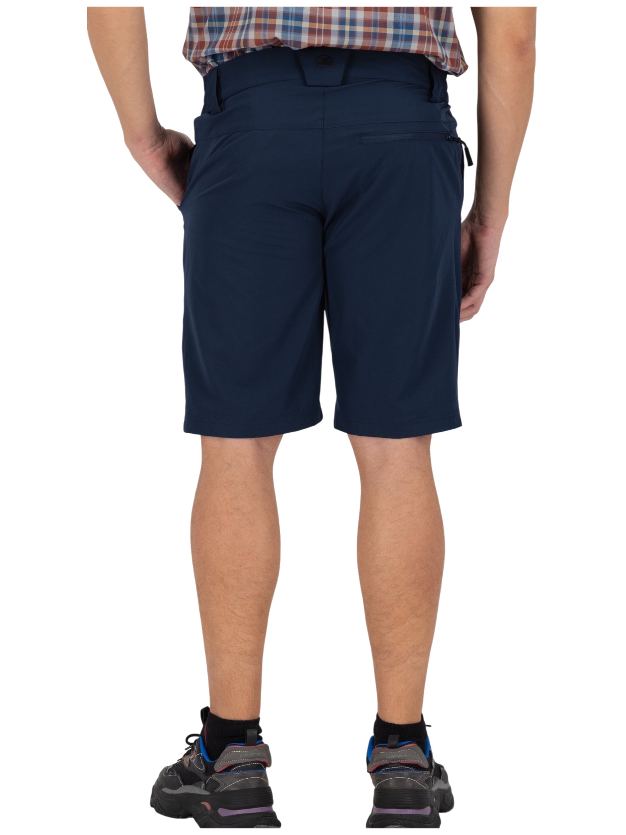 Slimfit Pantaloni per outdoor 'Trekkingshorts Kentville MEN Bermuda Outdoorhose Funktionshose Shorts' di deproc in blu