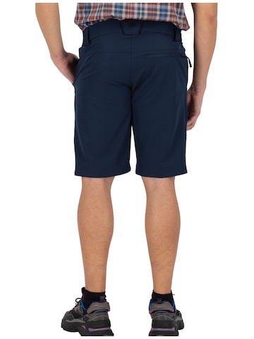 deproc Slimfit Udendørsbukser 'Trekkingshorts Kentville MEN Bermuda Outdoorhose Funktionshose Shorts' i blå