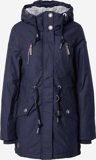 Ragwear Between-seasons parka 'ELSIE' in Navy / Brown, Item view