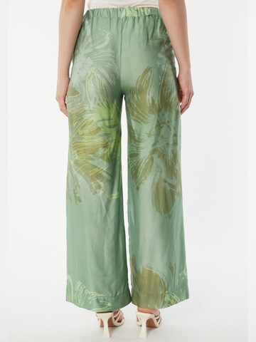 Ana Alcazar Wide leg Broek 'Zegina' in Groen