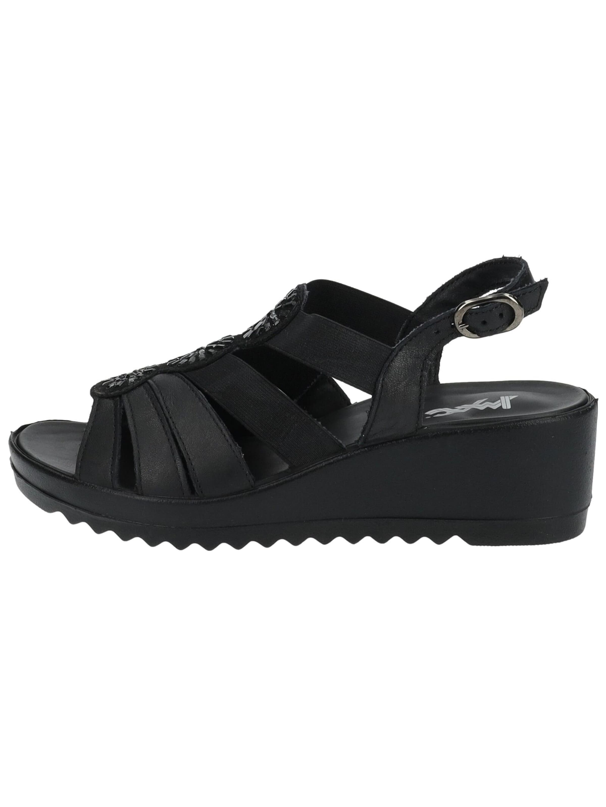 IMAC Strap Sandals in Black