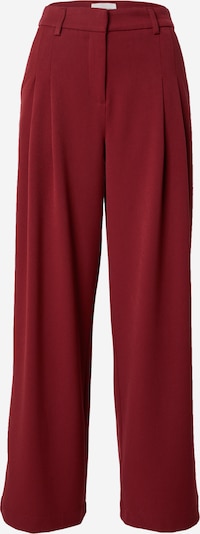 MSCH COPENHAGEN Hlače s naborima 'Henrika' u tamno crvena, Pregled proizvoda