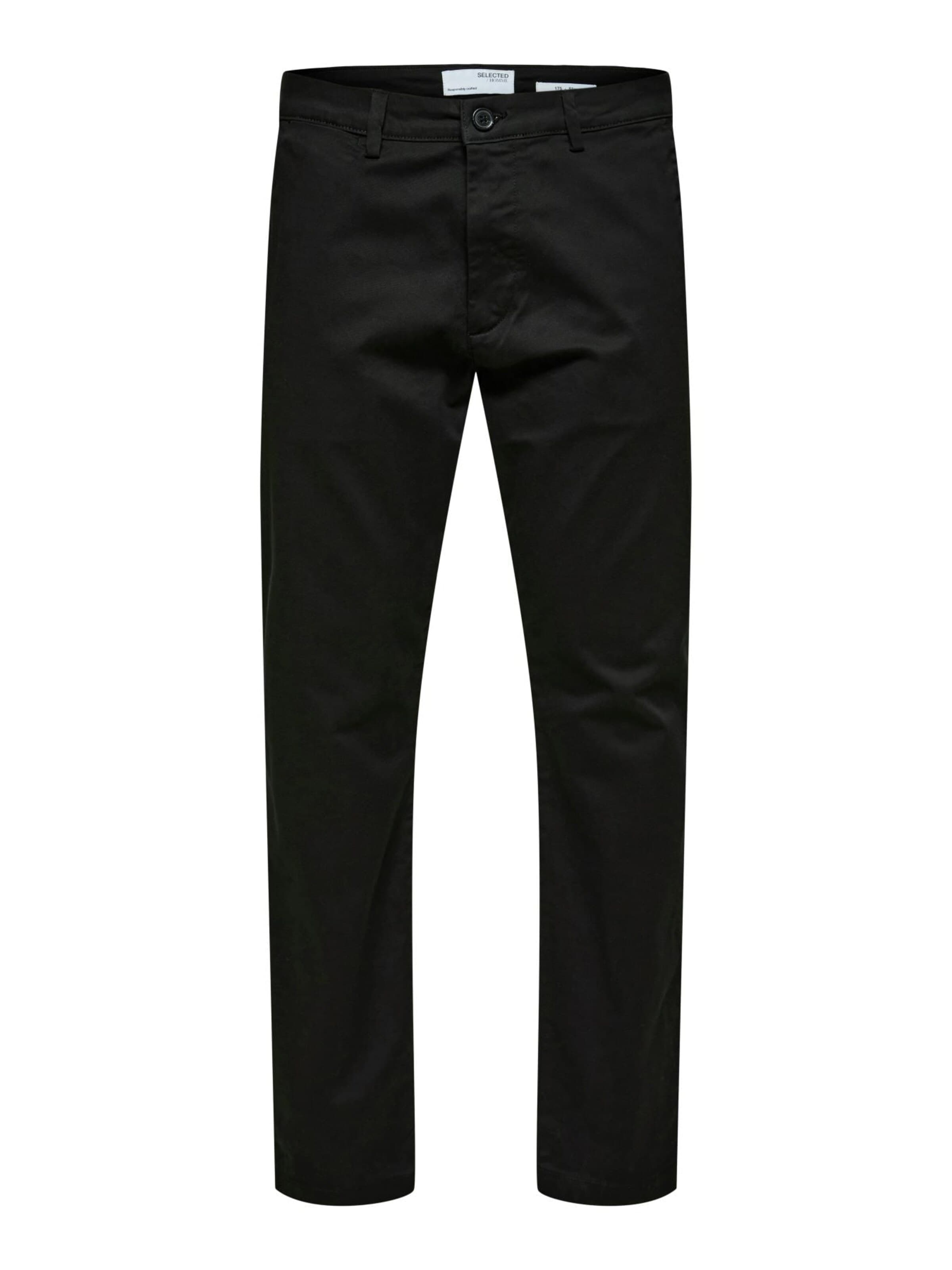 Pantaloni '16087663' di SELECTED in nero: frontale