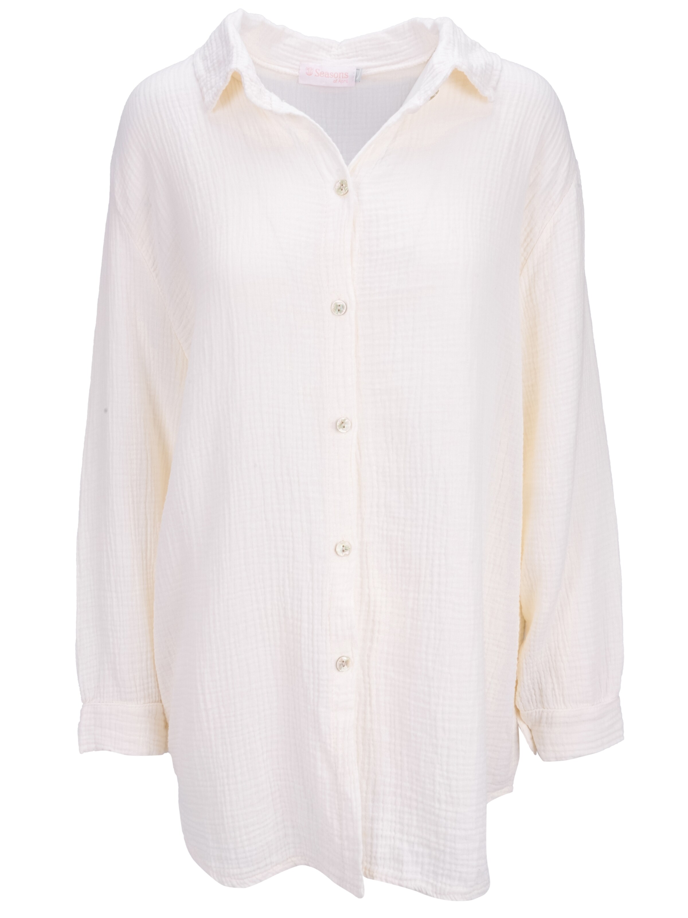 Seasons of April Blouse 'Susie' in Beige: voorkant