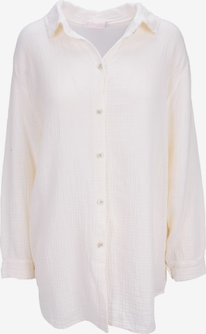 Chemisier 'Susie' Seasons of April en beige : devant