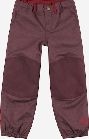 FINKID Regular Weatherproof pants in Purple: front