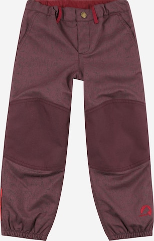 regular Pantaloni funzionali di FINKID in lilla: frontale