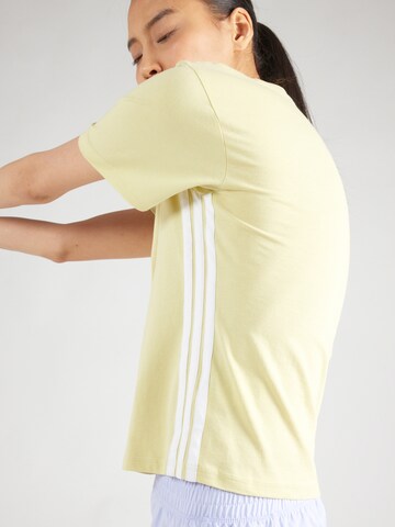 ADIDAS SPORTSWEAR Λειτουργικό μπλουζάκι 'Essentials' σε κίτρινο