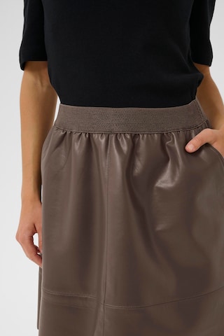 Kaffe Skirt 'Mikka' in Brown