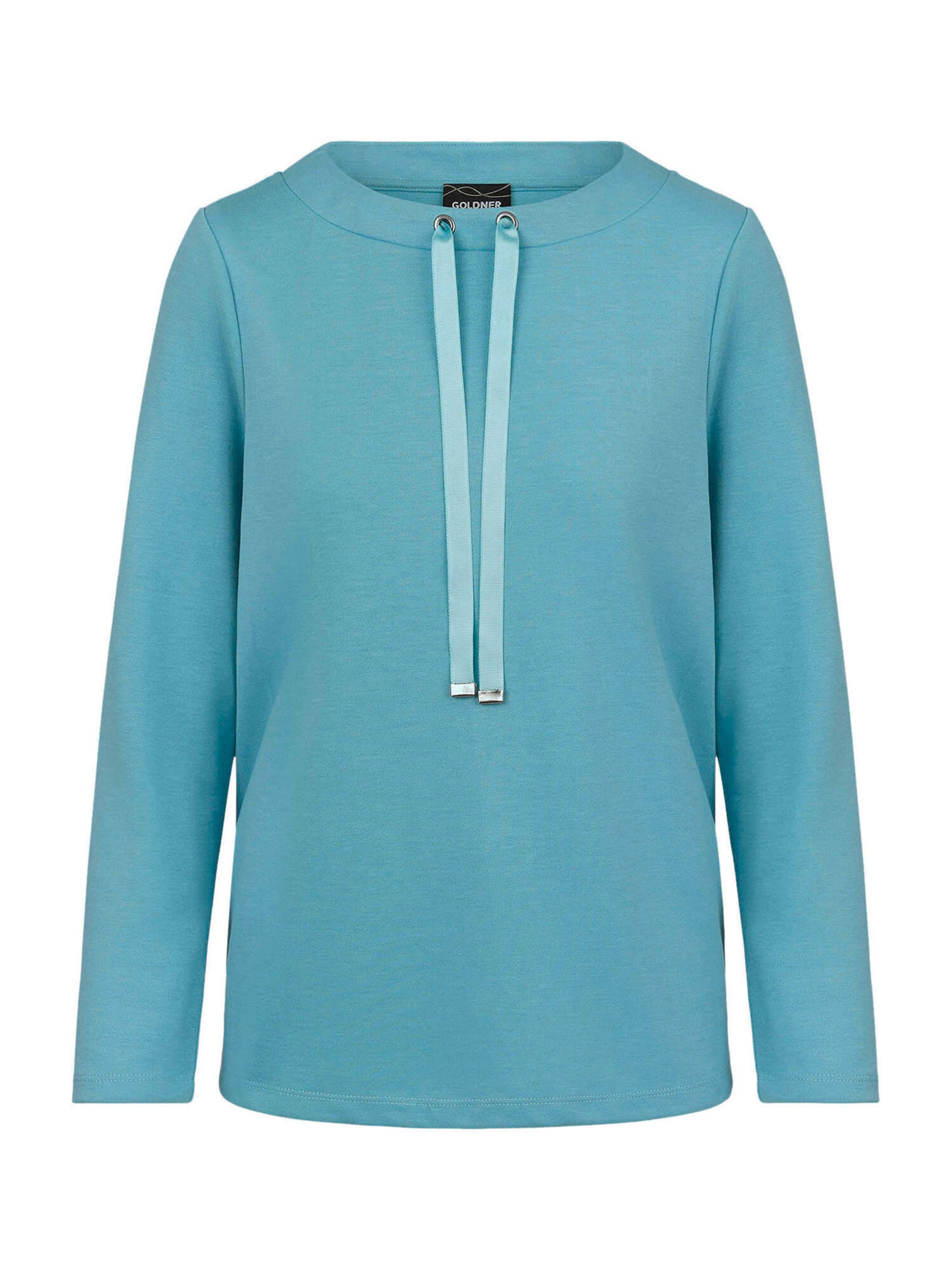 Goldner Sweatshirt in Blauw: voorkant