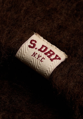 Superdry & Co Oversized Sweater in Brown