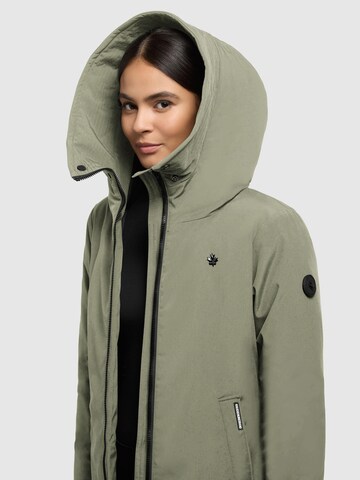 khujo Between-seasons coat 'YAAK4' in Green
