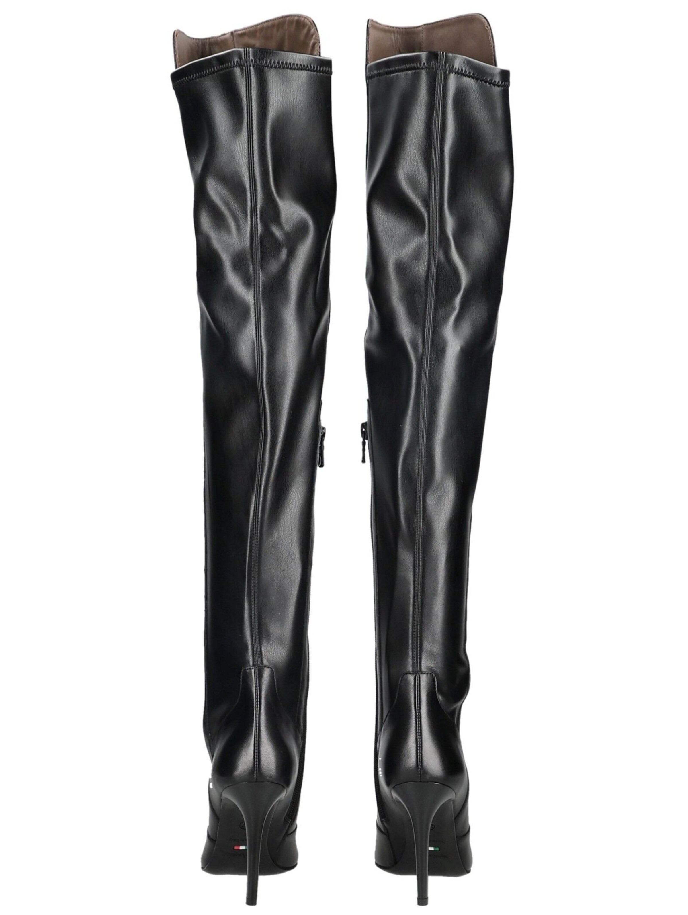 Nero Giardini Overknees in Schwarz