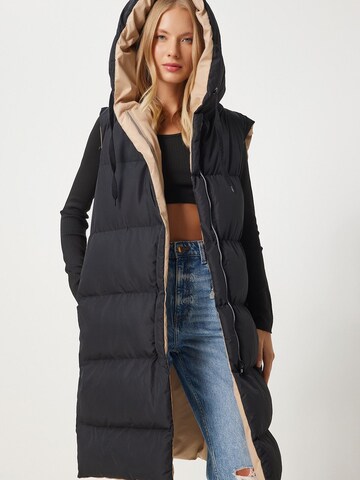 Gilet Happiness İstanbul en noir : devant