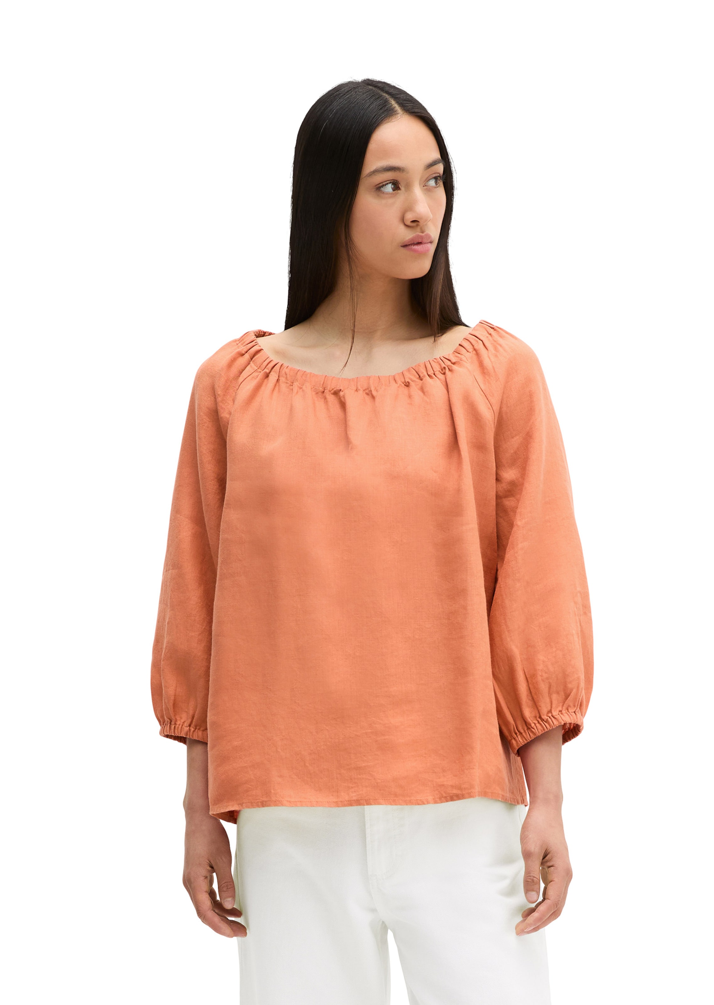 Marc O'Polo Blouse in Oranje: voorkant
