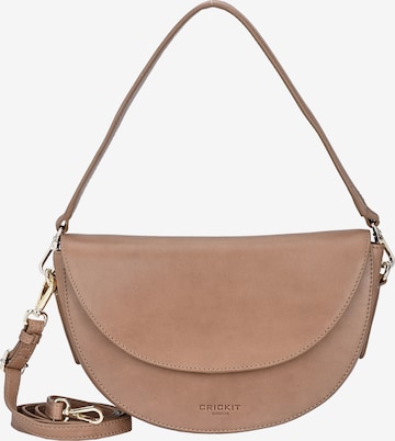 Crickit Crossbody Bag 'Gina' in Brown: front