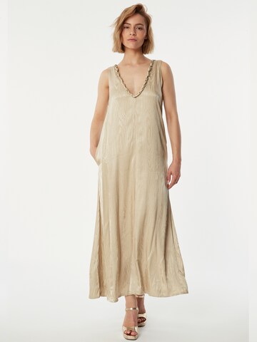 Ana Alcazar Dress 'Zarena' in Beige: front