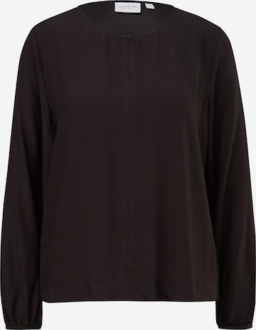 comma casual identity - Blusa em preto: frente