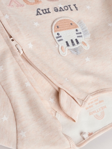 Next Pajamas 'I Love My Mummy' in Beige
