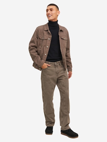 JACK & JONES Sweater 'Emil Knit' in Black