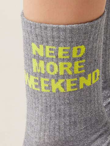 CALZEDONIA Socks in Grey