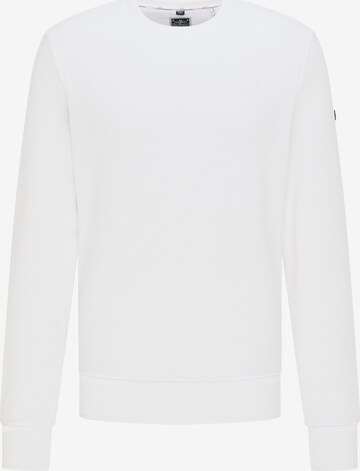 DreiMaster Maritim Sweatshirt in White: front