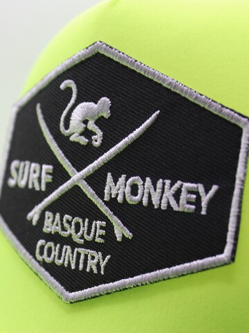 Casquette de sport Surf Monkey en jaune